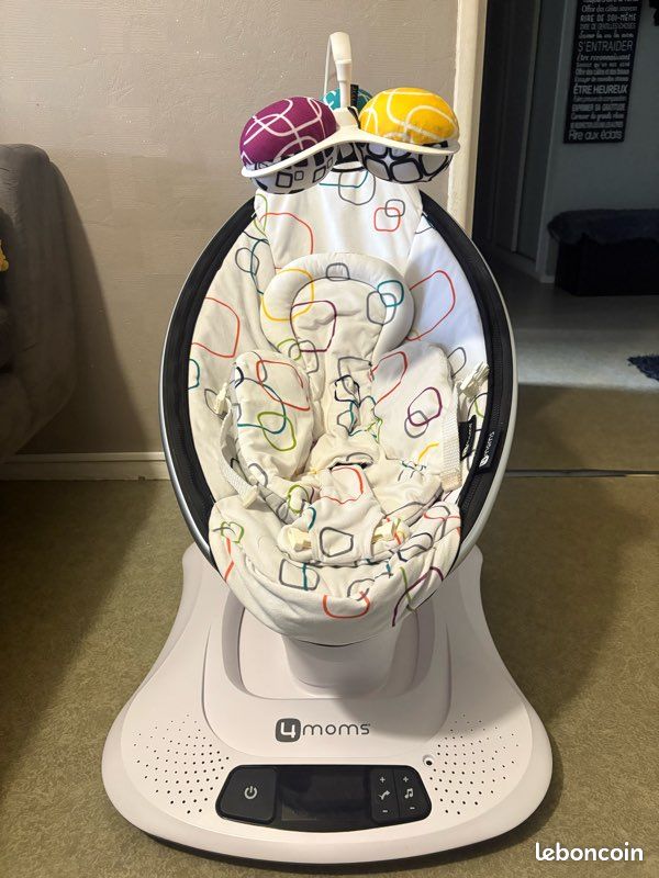 Balancelle 4moms MamaRoo avec son réducteur Équipement bébé