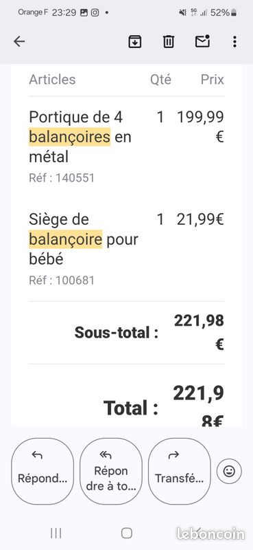 Balançoire métal (image 2)