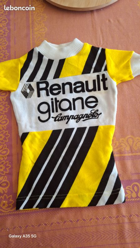 Maillot cycliste vintage Renault gitane Campagnolo Collection