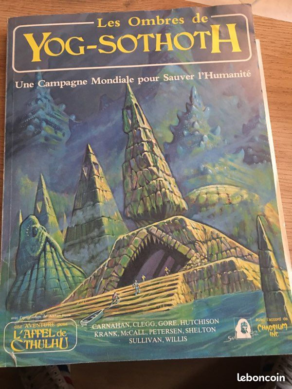 L'Appel De Cthulhu – Trois Ombres – Descartes – Jeu De Rôle Occasion