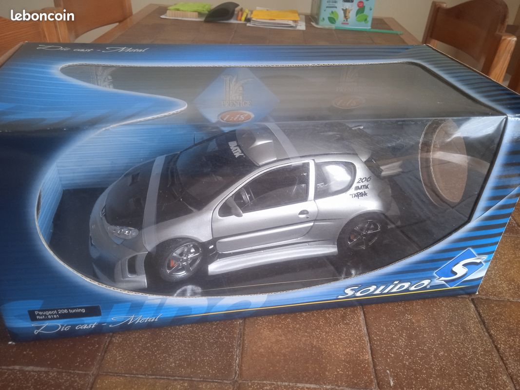 SOLIDO 1/18 PEUGEOT 206 wrc monte carlo 2003 ref 20379501 EUR 50,00 - FR