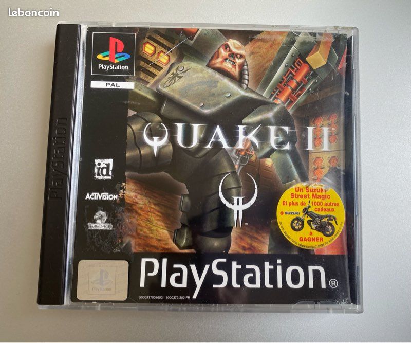 Quake 2 Sur PlayStation 1 - Complet Version Française - PAL - Bon état