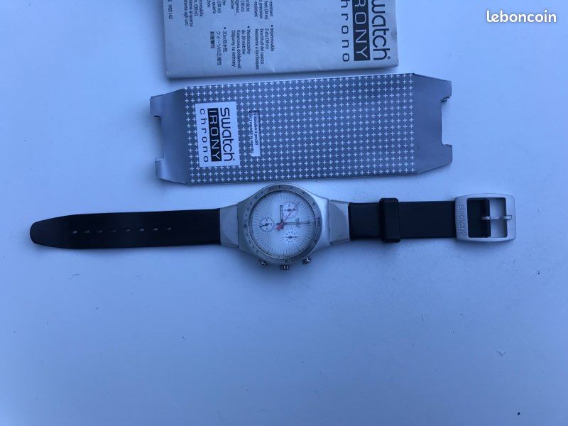 Montre Collector "Swatch Irony Chrono"/ 1995. Réf. YCS 1005 (image 3)