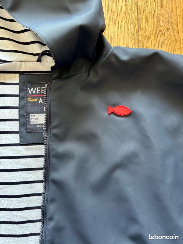 Cape de pluie ciré Nemo Week end à la mer taille ans Vêtements