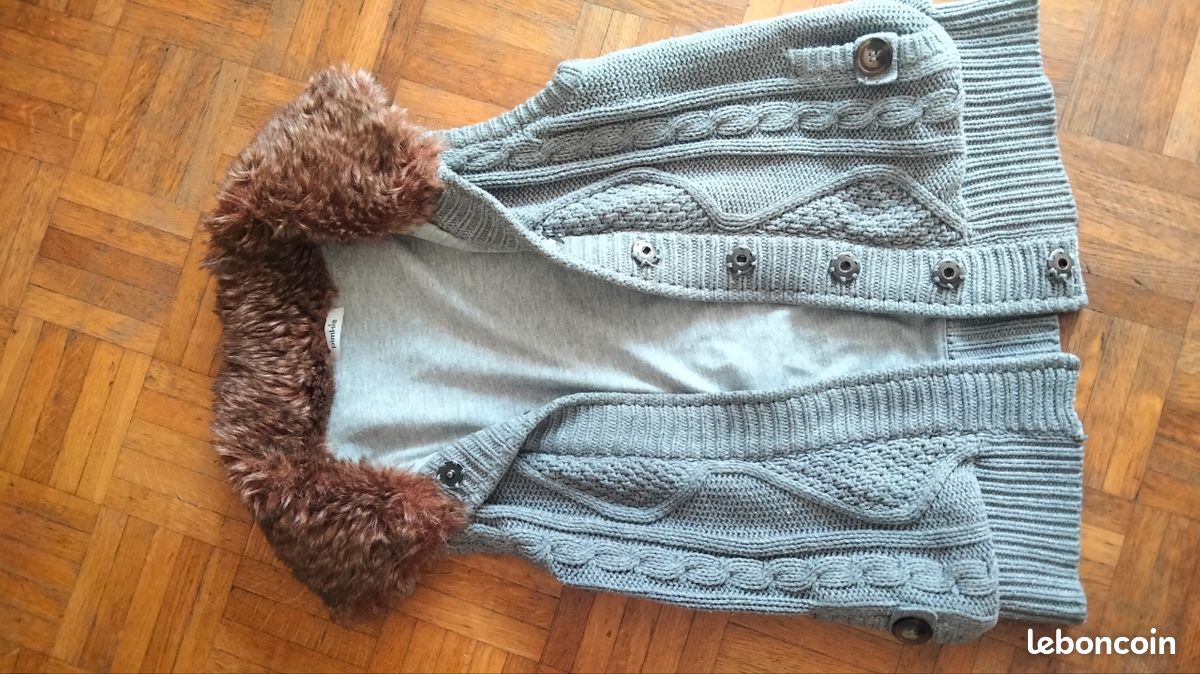 Pull et fourrure sans manches Vêtements