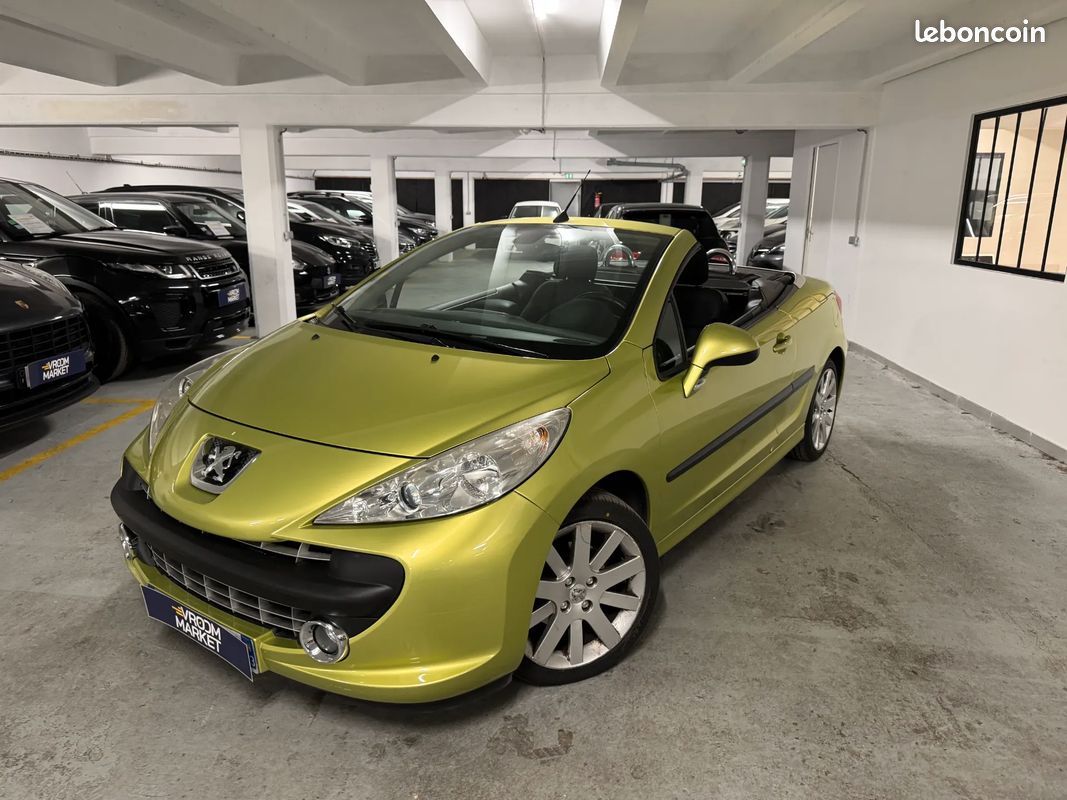 PEUGEOT 207 CC 1.6 150ch 150 SPORT PACK - 2007 - 69 800 km - Suivi complet - Faible kilométrage (image 1)
