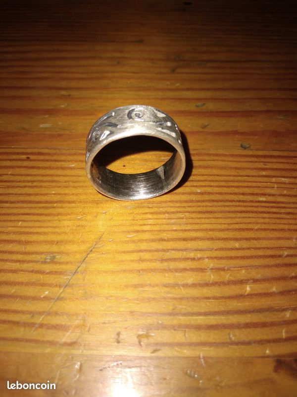 Bague tribal argenté (image 2)