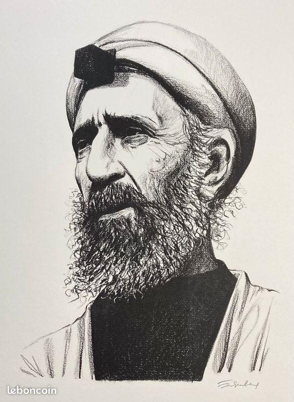 Henri EISENBERG "Tefillim" Lithographie signée & numérotée (image 2)