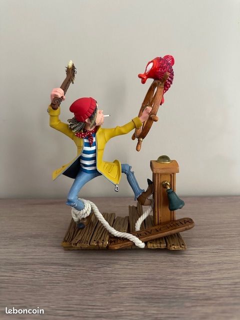 Statue Renaud Attakus - Dès Que Le Vent Soufflera - Résine - Édition Bombyx - NEUVE