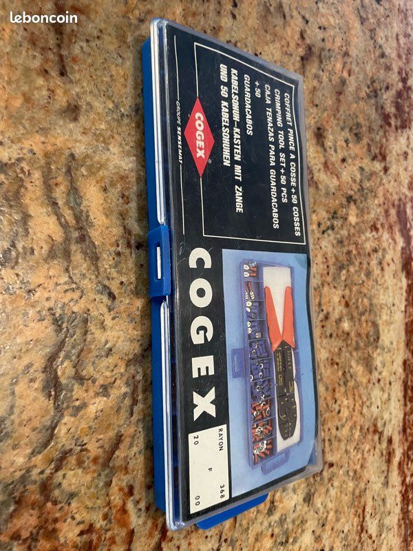 Coffret de pince à cosse avec 50 cosses (image 2)