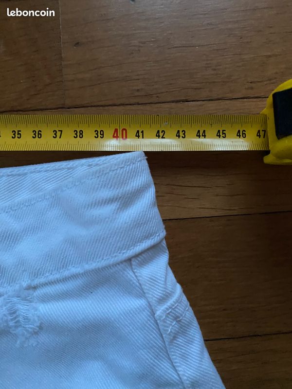 Short Blanc Neuf (image 5)