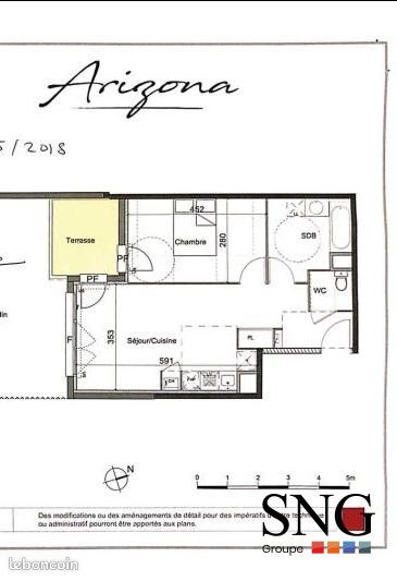 Appartement 2 pièces 47 m² · à Tournefeuille · 47 m² · 669 €/mois