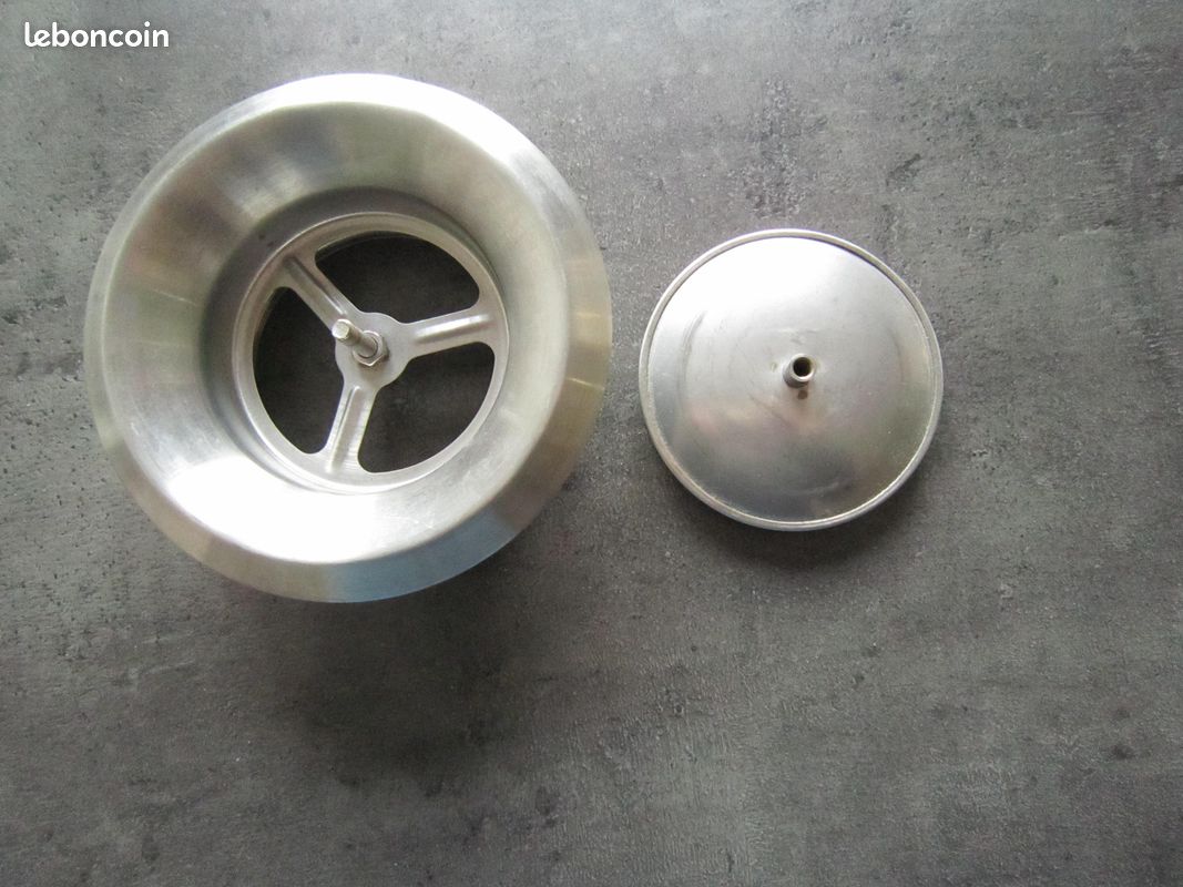 Bouche d'aération réglable inox Ø 100mm Autogyre (image 3)