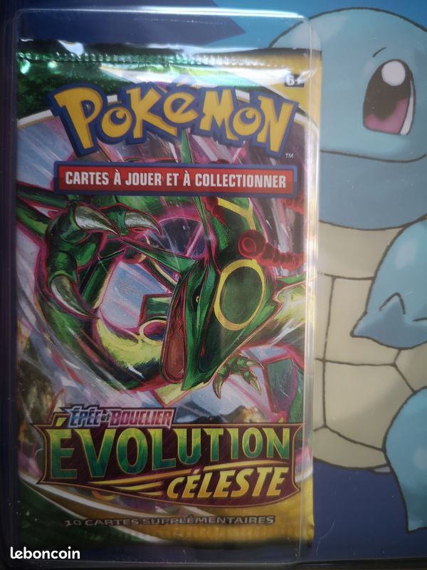 Pokémon Classeur Ultra Pro + booster Evolution Celeste RAYQUAZA blister scellé🎁 (image 3)