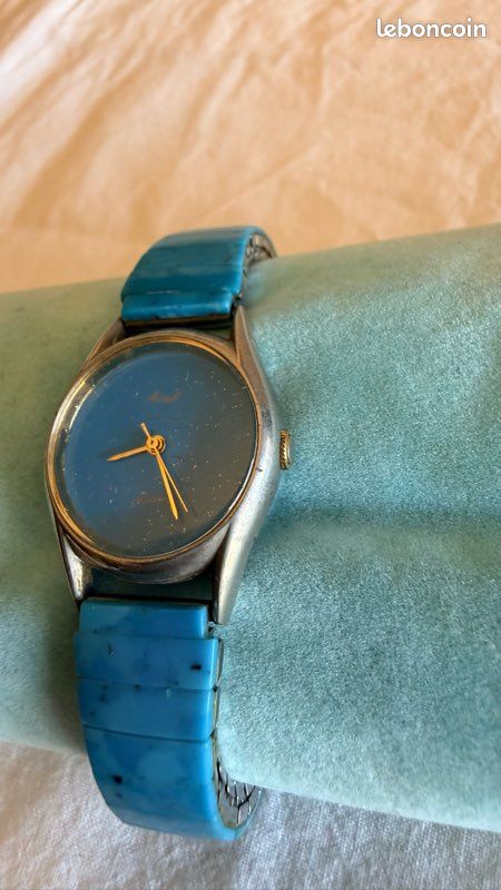 Bracelet en pierre turquoise véritable