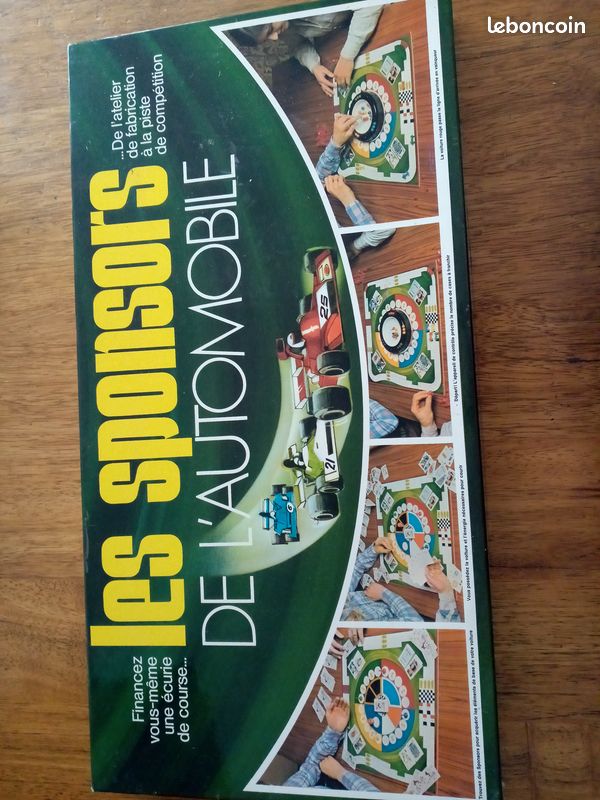 Jeu société Les Sponsors de l'Automobile (image 1)