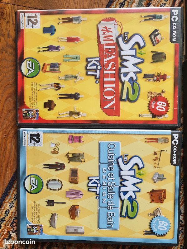 Lot 8 jeux Sims 2 PC (image 4)