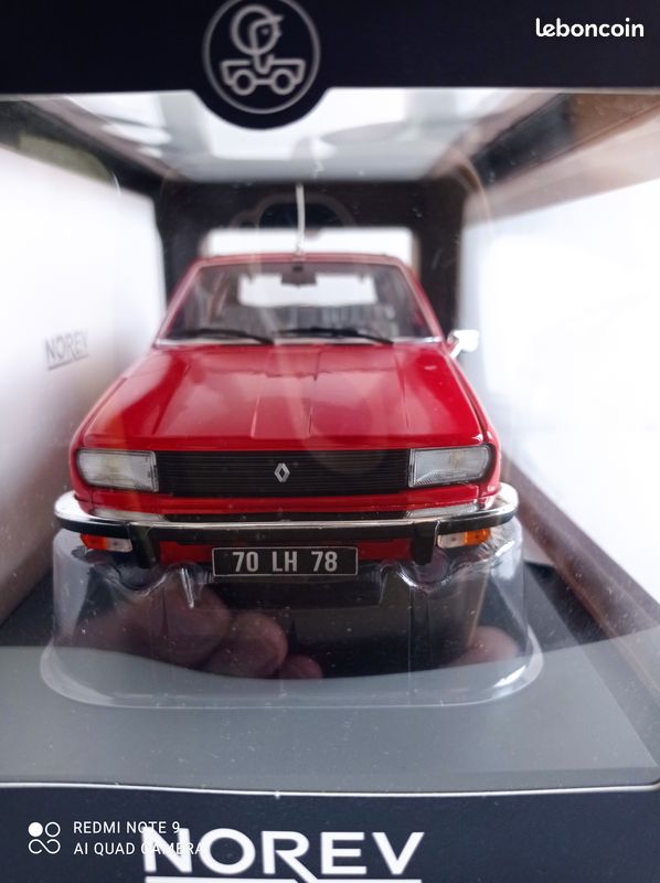 Modèle Réduit Norev Renault 20 Des Années 70 - Neuf En Boîte, Collection Vintage