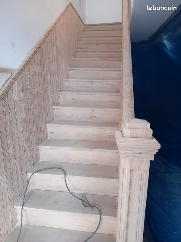 Sablage charpente poutre bois volets métal - Bricolage