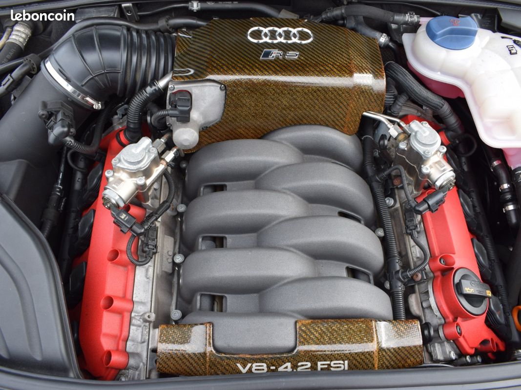 Audi rs4 avant b7 4.2 v8 420cv quattro bvm6 / pack f1 / pack carbone / disques ceramique / systeme bose (image 10)