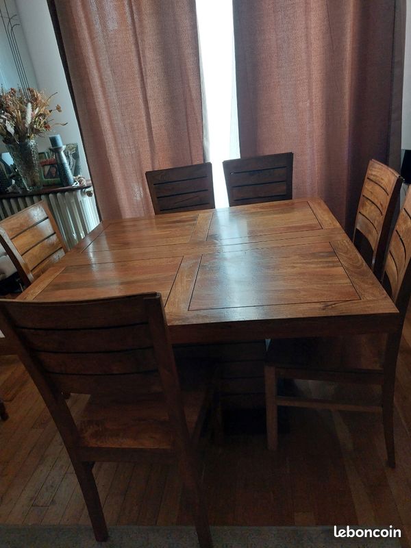 Table bois massif (image 2)