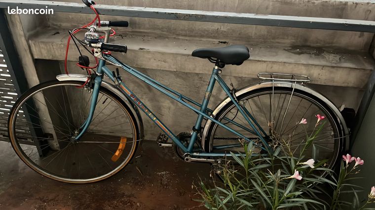 Garde-boue Avant Et Arrière Vélo Peugeot / Talbot Vintage 1990, Aluminium, 27 Pouces, France