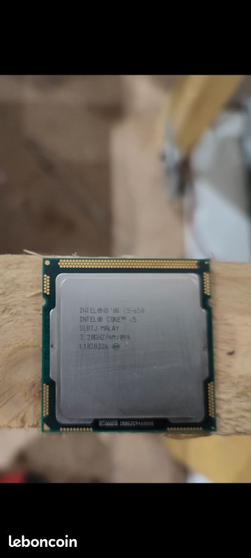 Processeur Intel Core I5-650 3.20 GHz - Occasion Non Testé - Pour Ordinateur De Bureau