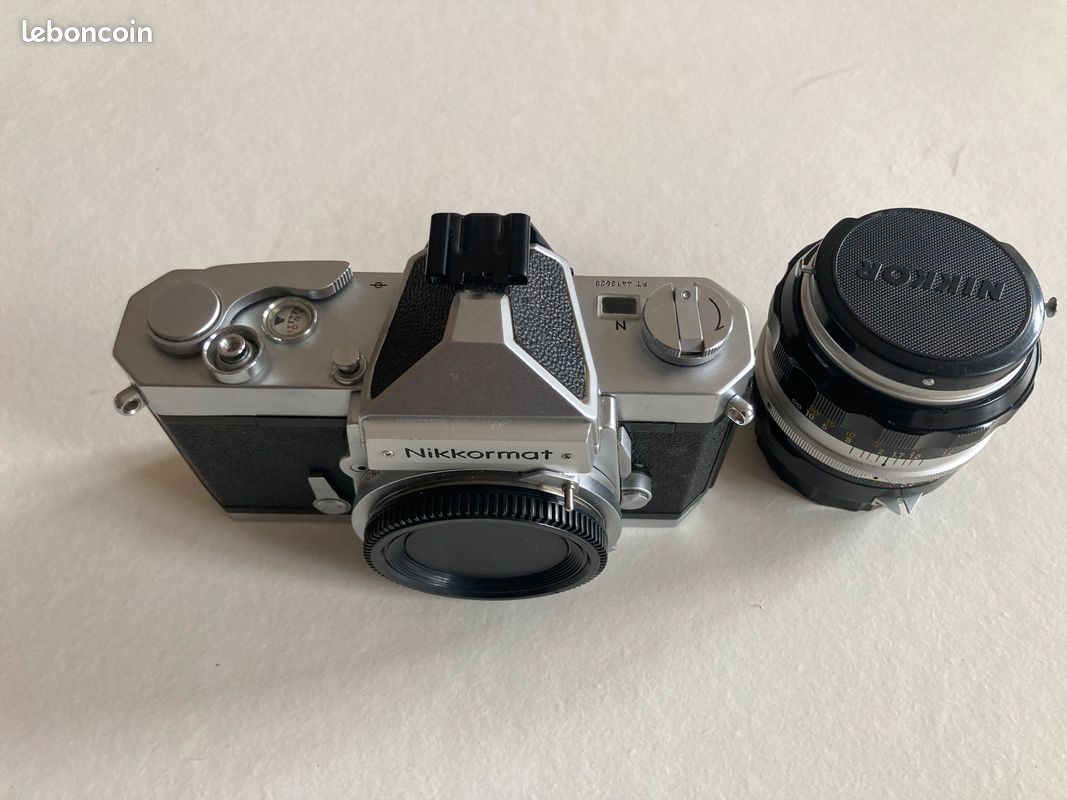 CLASSIC NIKON NIKKORMAT FT-N FTN FOR NIKKOR F LENS + NIKKOR-S F1.4 50mm PRIME