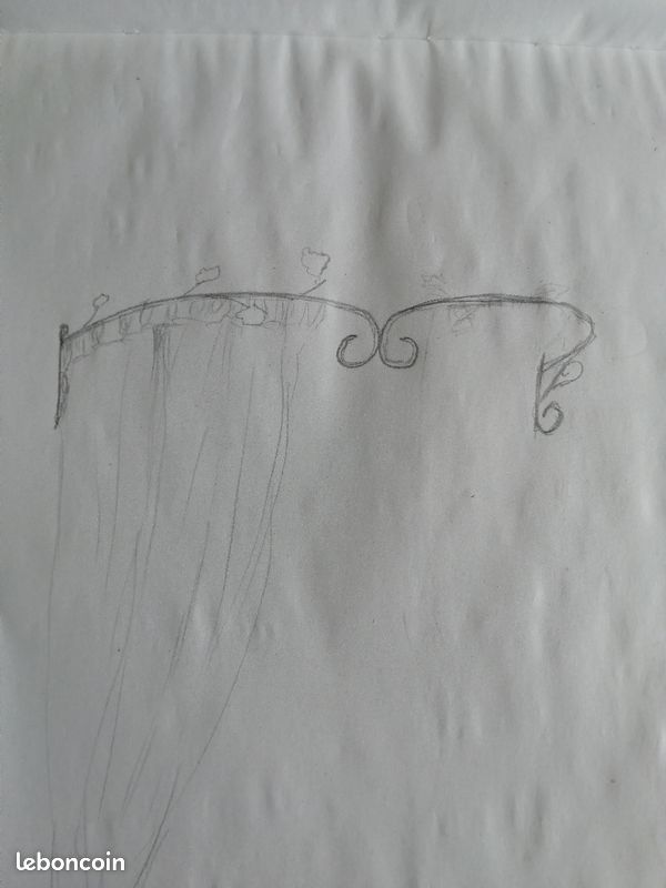 Ciel de lit enfant avec voilages Alinéa (image 5)