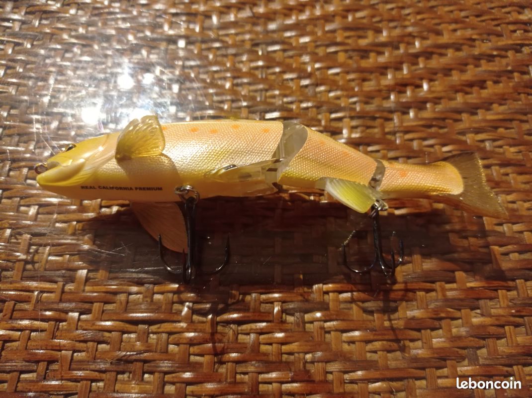 Leurre Lucky Craft Real Bait Premium 130 Swimbait ( rare ) (image 4)