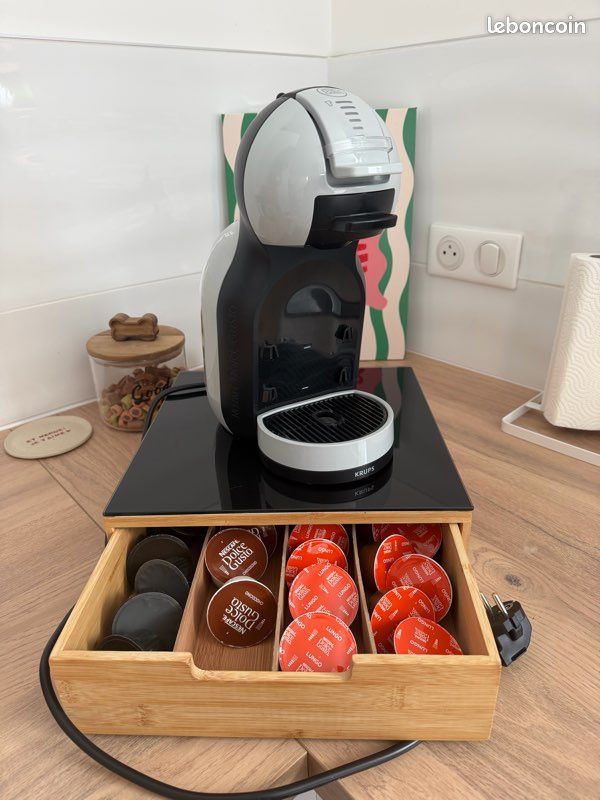 Cafetière Dolce Gusto Krups + meuble/plan de travail + tiroir à dosettes (image 7)