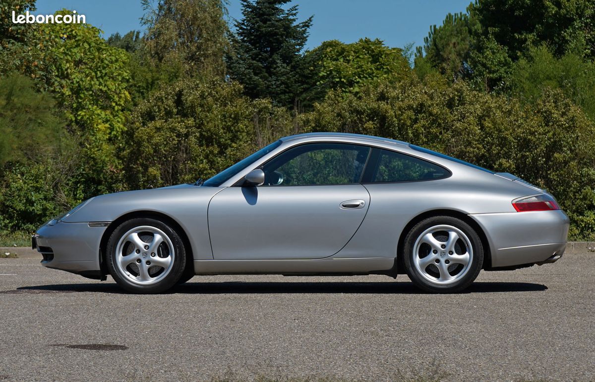 Porsche 996.1 Carrera Boite Mécanique Gris Arctique Intérieur Cuir noir Sièges Chauffants Phares Xénon (image 4)