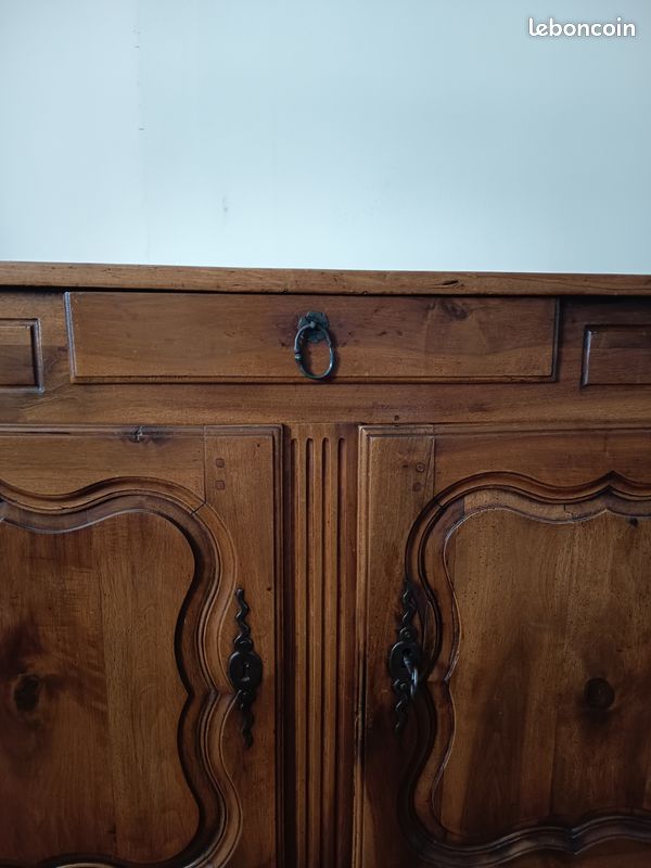 Buffet en bois vernis (image 5)