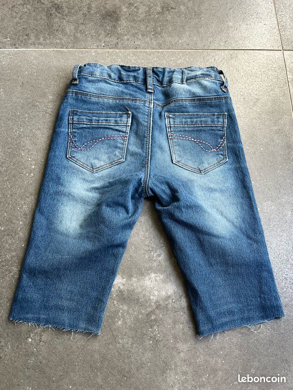 Bermuda en jean « Pick ouic » 8 ans (image 2)