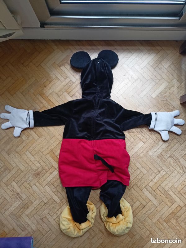Déguisement Mickey taille 3 ans (image 2)