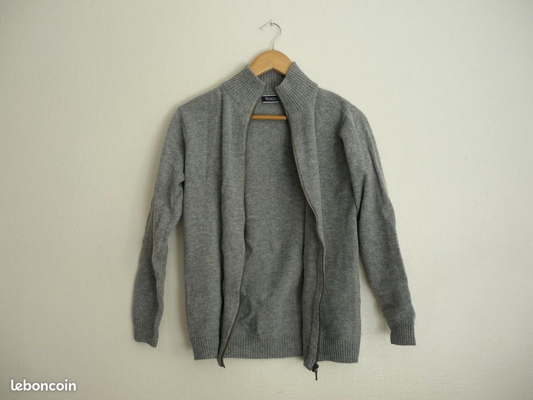 Woolovers Gilet Fermeture Ã©clair Femme Gilet Zippé Woolovers