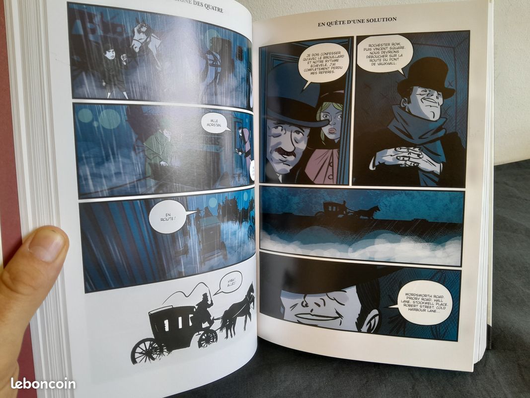 BD: "Les aventures illustrées de Sherlock Holmes" (Akileos EO 2015) (image 2)