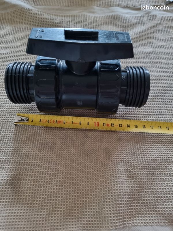 Vanne de vidange PVC camping (image 1)