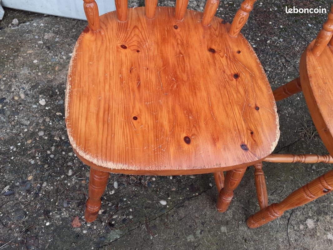 3 chaises western (image 4)