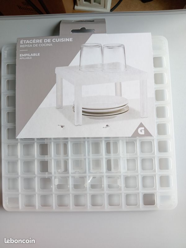 Étagère plastique neuve (image 1)