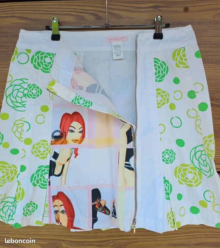 Jupe Custo - Taille L/40 - Multicouleur, Style évasée - Neuf Sans étiquettes