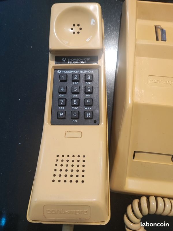 du téléphone à cadran. - Je me souviens