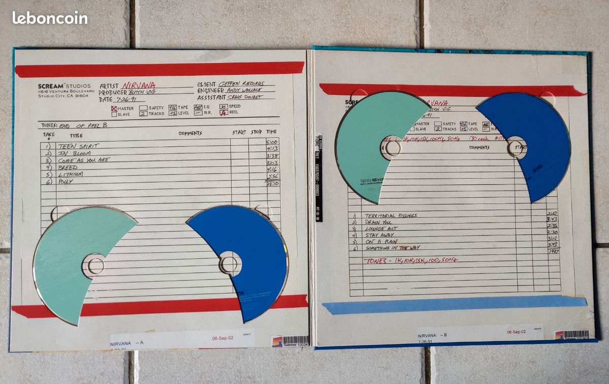 NIRVANA - Nevermind / coffret 20th Anniversary (image 7)