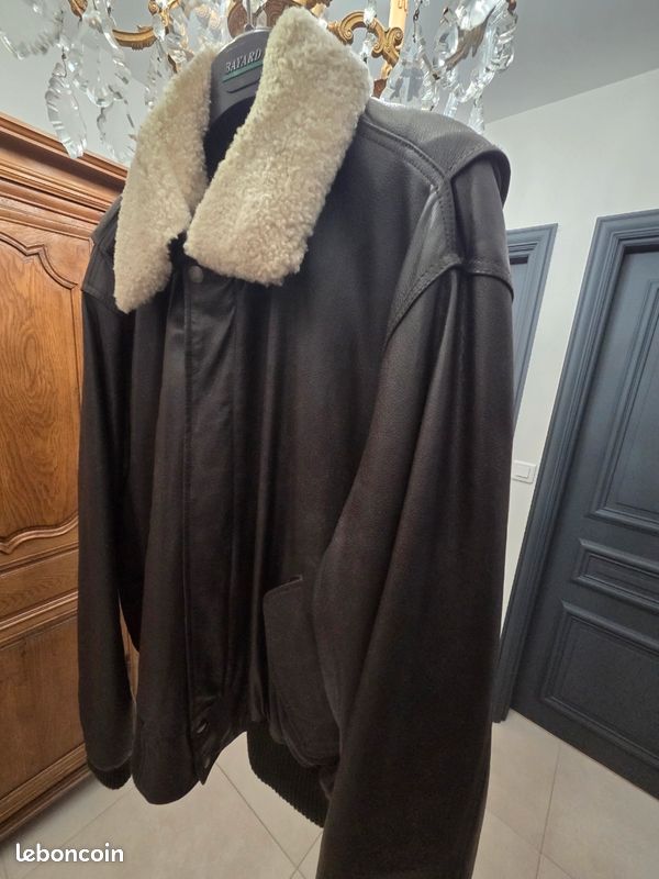 Blouson aviateur cuir (image 2)