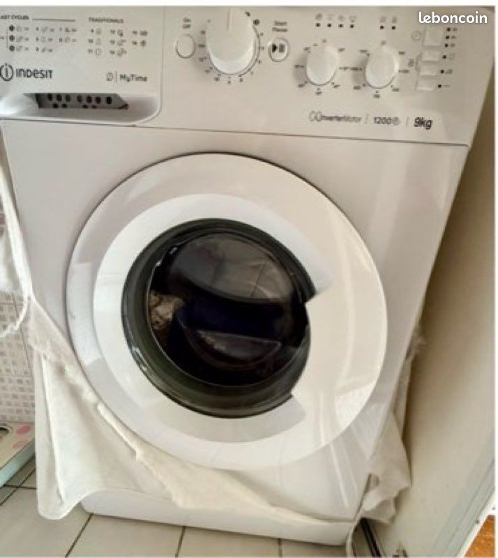 Machine à laver Indesit MyTime 9kg (image 1)