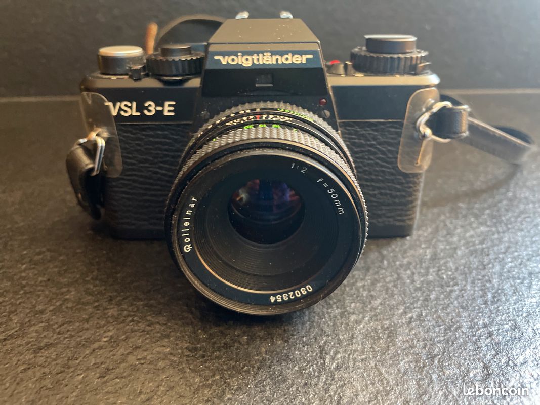 Ancien Téléobjectif Voigtländer & Sohn Braunschweig - Laiton - Mise Au Point Manuelle