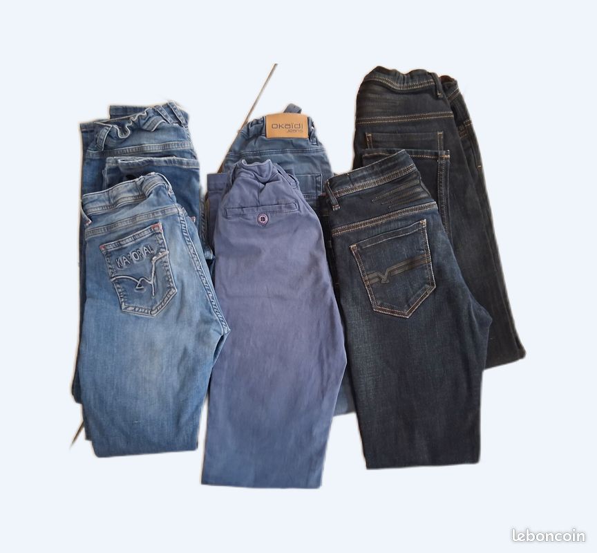 Jeans kaporal garçon 14 ans (image 1)