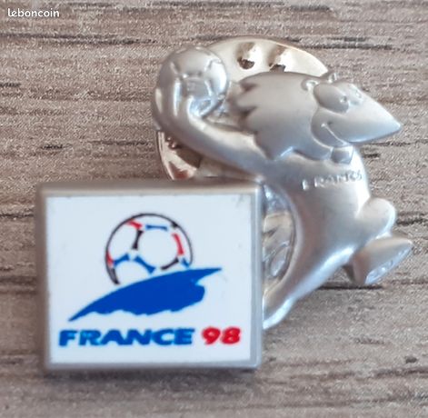 Peluche Footix France 98 - jouets rétro jeux de société figurines et objets vintage