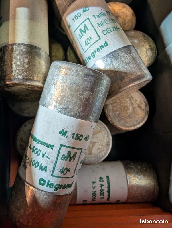 Fusibles 500 volts (image 1)