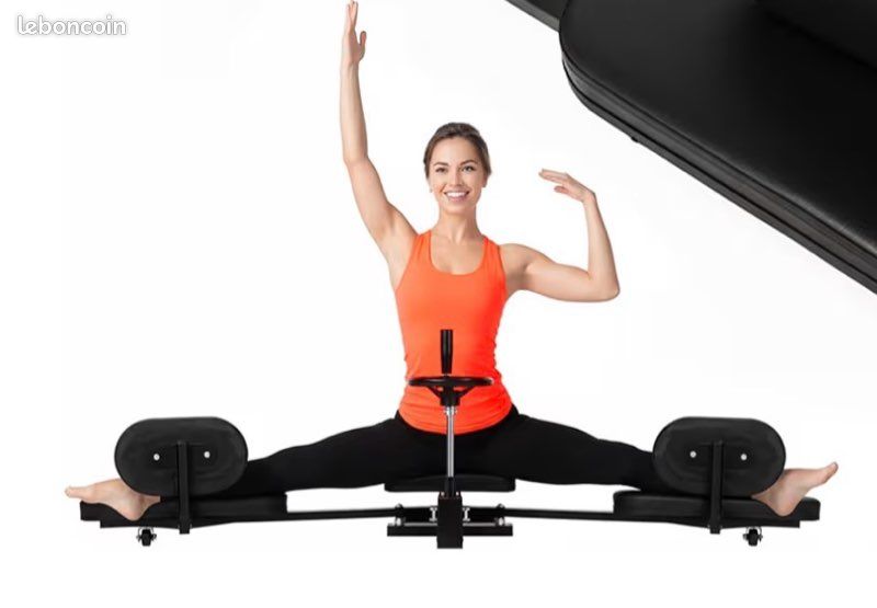 Écarteur De Jambe Professionnel Pour Yoga Et Danse - Appareil D'Étirement En Acier Avec Manivelle